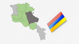 نقشه کشور ارمنستان
