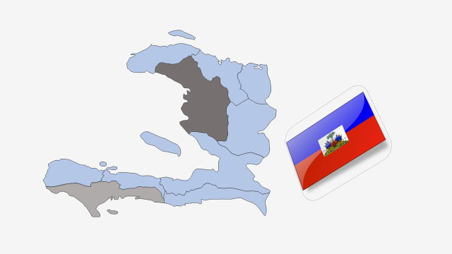 نقشه کشور هاییتی