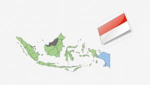 نقشه کشور اندونزی