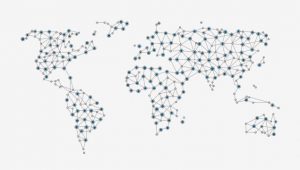 تصویر شبکه‌ای قاره‌ها و کشورها