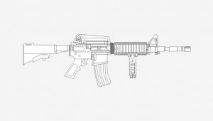 سلاح سازمانی ارتش آمریکا AR-15